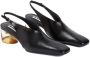 Jil Sander Pumps & high heels Black Goat Leather Pump in zwart - Thumbnail 2