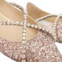 Jimmy Choo Loafers & ballerina schoenen Ballerinas Woman in poeder roze - Thumbnail 1