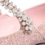 Jimmy Choo Pumps & high heels Ballerinas 25mm Pumps in poeder roze - Thumbnail 1