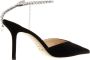 Jimmy Choo Pumps & high heels Crystal Chain Velvet Pumps in zwart - Thumbnail 1