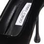 Jimmy Choo Pumps & high heels Velvet Pumps in zwart - Thumbnail 1