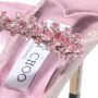 Jimmy Choo Slippers & Mules Bing Crystal Embellished Mules in poeder roze - Thumbnail 1