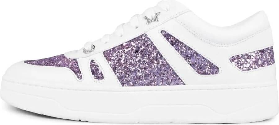 Jimmy Choo Sneakers Hawaii Glitter Sneakers in meerkleurig