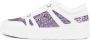 Jimmy Choo Witte Roze Violet Glitter Sneakers Multicolor Dames - Thumbnail 2