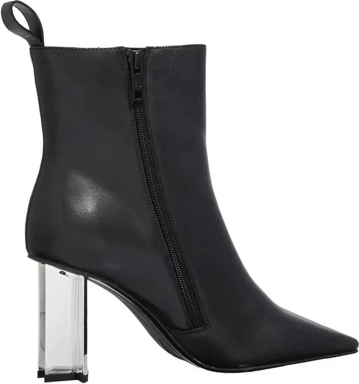 Karl Lagerfeld Boots & laarzen Kl Tower Midi Zip Boot in zwart