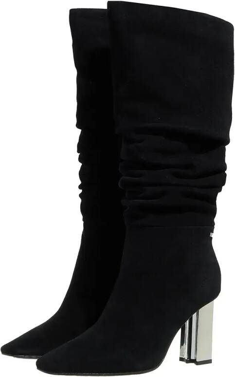 Karl Lagerfeld Boots & laarzen Kl Tower Slouch Knee Boot in zwart