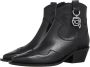 Karl Lagerfeld Enkellaarzen Kansas Nft Zip Boot in zwart - Thumbnail 1