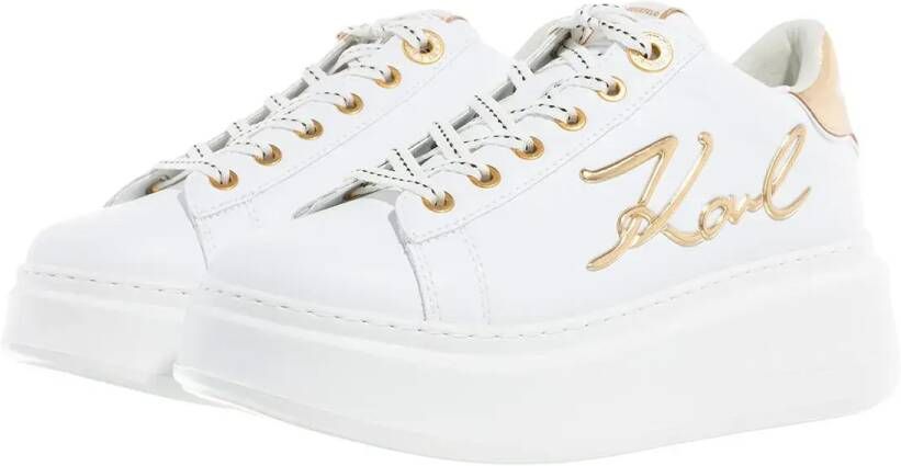 Karl Lagerfeld Low-Top Sneakers Anakapri Signia Lace Lthr in wit