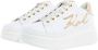 Karl Lagerfeld Low-Top Sneakers Anakapri Signia Lace Lthr in wit - Thumbnail 1