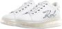 Karl Lagerfeld Low-Top Sneakers Kapri Kushion Signia Glitterflow in wit - Thumbnail 1