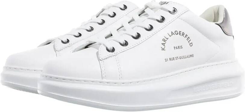 Karl Lagerfeld Low-Top Sneakers Kapri Maison Karl Lace in wit