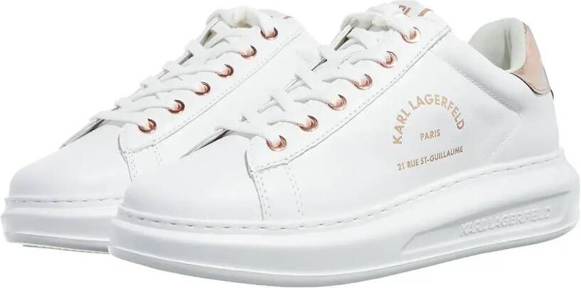 Karl Lagerfeld Low-Top Sneakers Kapri Maison Karl Lace in wit