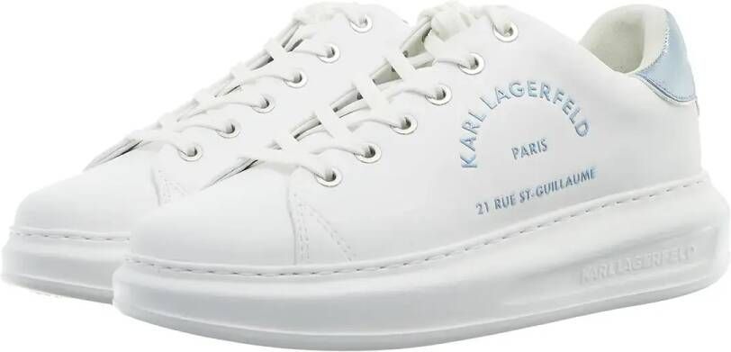 Karl Lagerfeld Low-Top Sneakers Kapri Metal Maison Glitter in wit