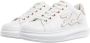 Karl Lagerfeld Low-Top Sneakers Kapri Signia Emboss Lo Lace in wit - Thumbnail 1