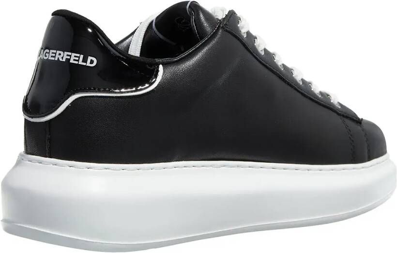 Karl Lagerfeld Low-Top Sneakers Kapri Signia Emboss Lo Lace in zwart