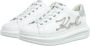 Karl Lagerfeld Low-Top Sneakers Kapri Signia Rhinestone Lo in wit - Thumbnail 1