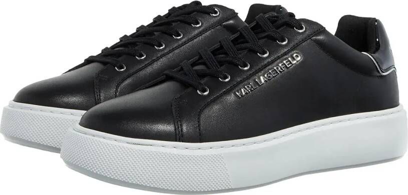 Karl Lagerfeld Low-Top Sneakers Maxi Kup Lo Lace Iii in zwart