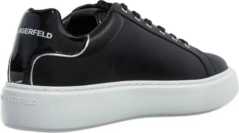 Karl Lagerfeld Low-Top Sneakers Maxi Kup Lo Lace Iii in zwart