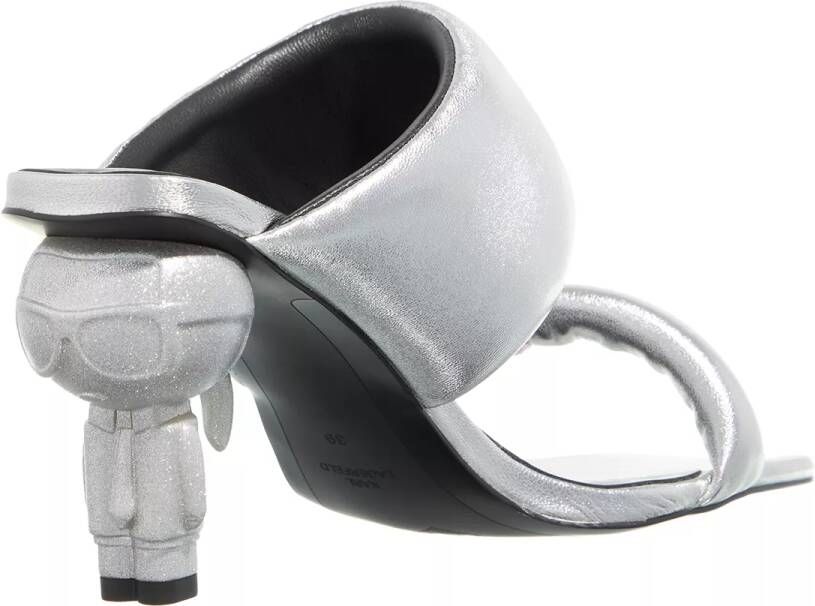 Karl Lagerfeld Pumps & high heels IKON HEEL Padded 2-Strap in zilver