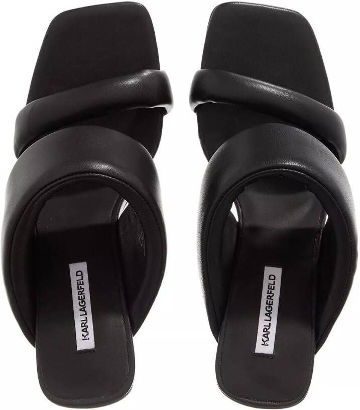 Karl Lagerfeld Sandalen IKON HEEL Padded 2-Strap in zwart - Foto 3