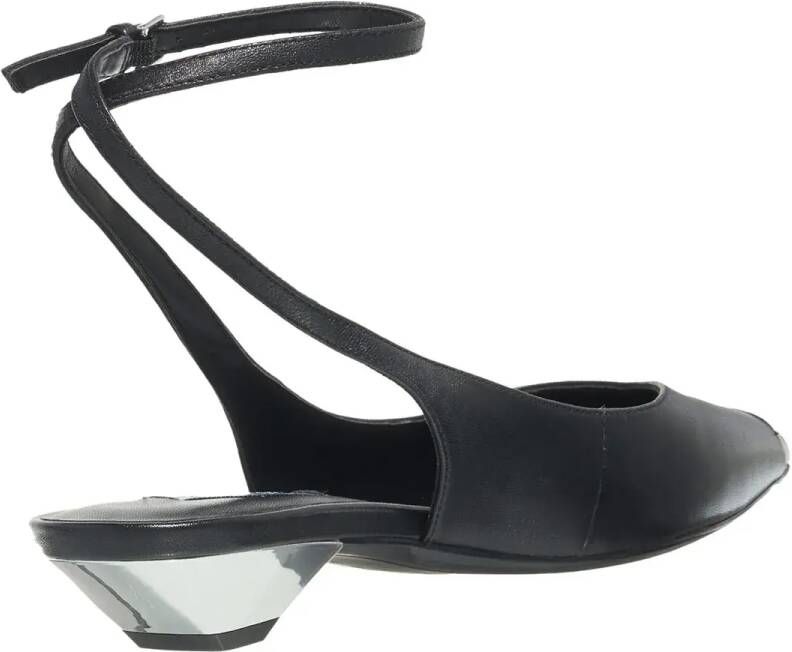 Karl Lagerfeld Sandalen met hak Millie Ankle Sling in zwart