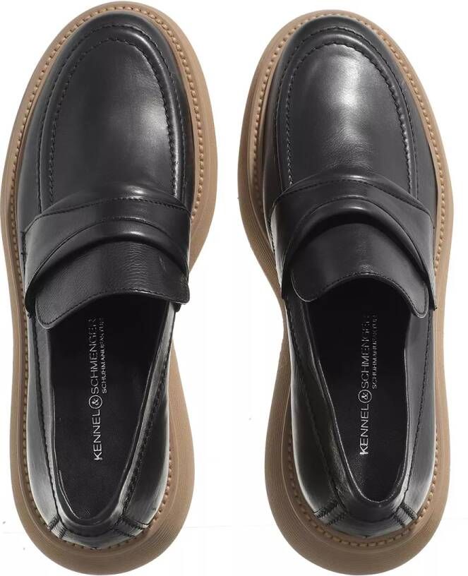 Kennel & Schmenger Loafers & ballerina schoenen Dash Loafers Leather in zwart