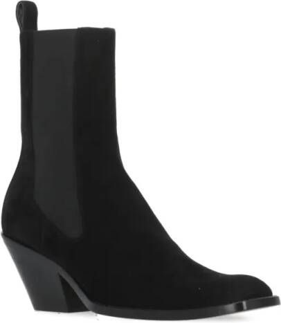 Khaite Boots Austin Ankle Boots in zwart