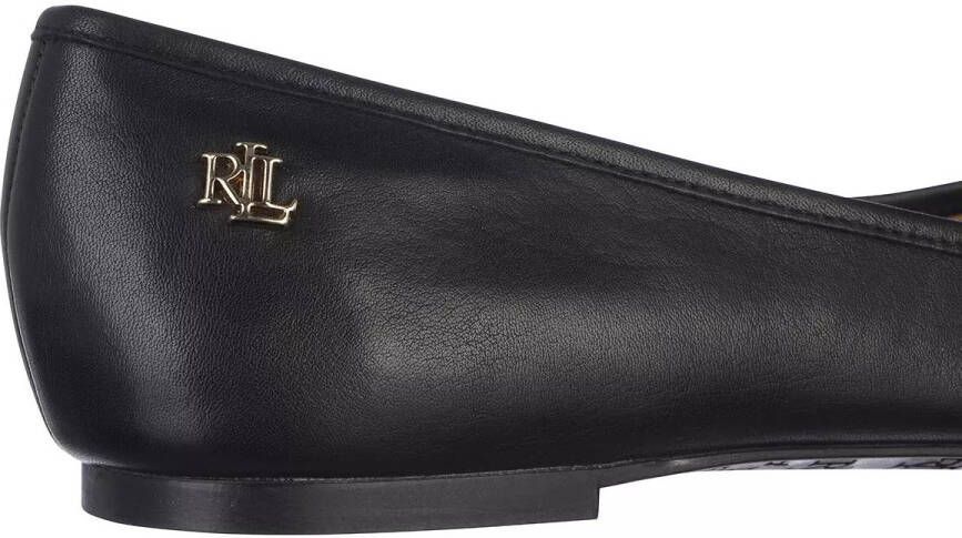 Lauren Ralph Lauren Loafers & ballerina schoenen Jayna Flats Ballet in zwart