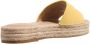 Lauren Ralph Lauren Sandalen Polly Logo Espadrilles Flat in geel - Thumbnail 1