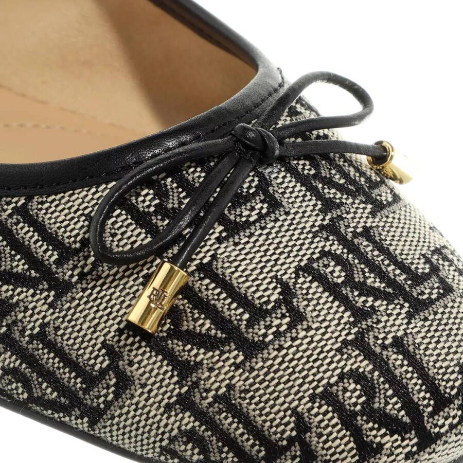 Lauren Ralph Lauren Slippers Jayna Ii Flats Ballet in zwart