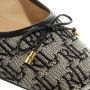 Lauren Ralph Lauren Ballerina's met all-over logo model 'JAYNA' - Thumbnail 1