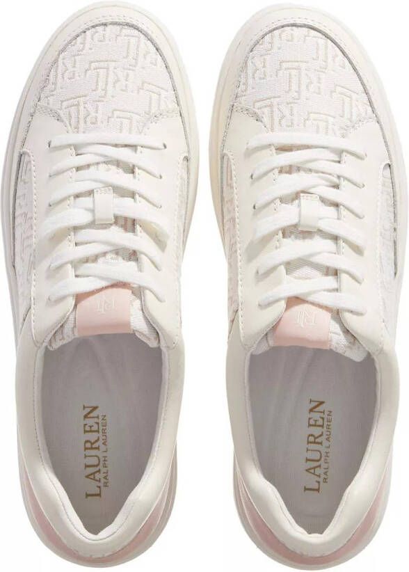 Lauren Ralph Lauren Sneakers Hailey Sneakers Low Top Lace in crème