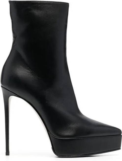 Le Silla Boots Uma Ankle Boots in zwart