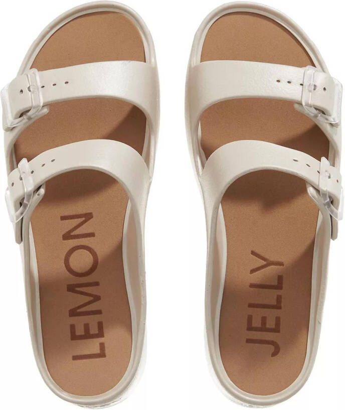 Lemon Jelly Sandalen Fénix in wit