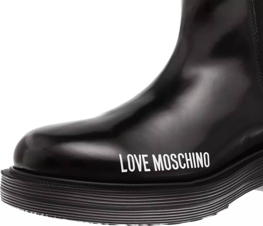 Love Moschino Boots & laarzen Sca.Nod.City40 Vit.Abrasivato in zwart