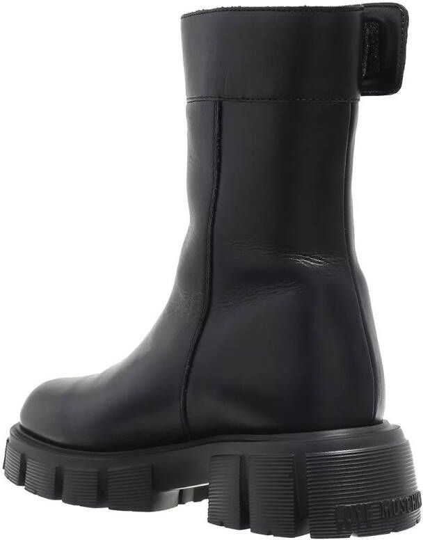 Love Moschino Boots & laarzen Sca.Nod.Wtassel50 Vitello in zwart