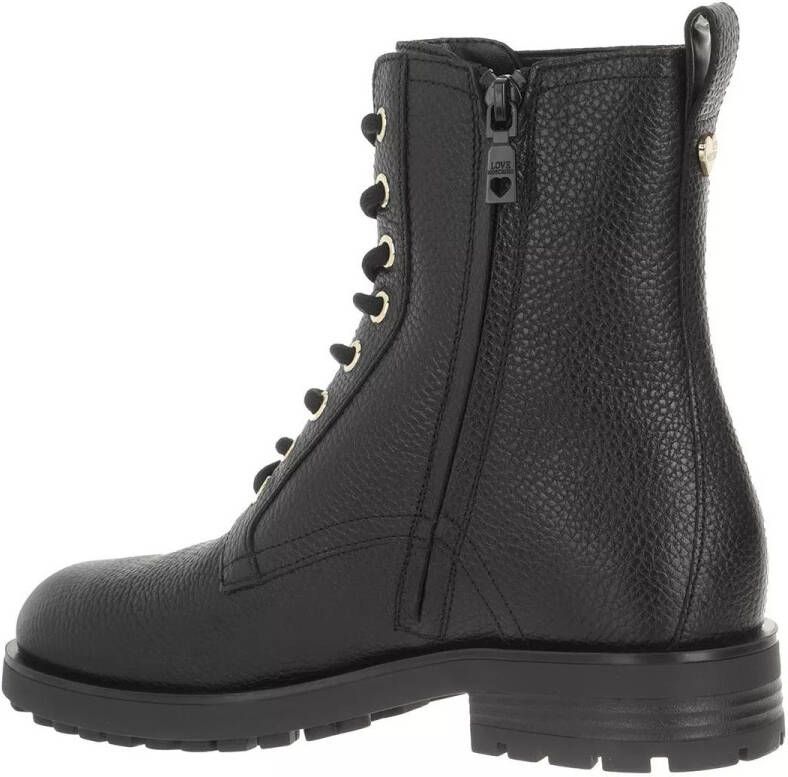 Love Moschino Boots & laarzen St Ttod Gommac40 Vit Bottalato in zwart