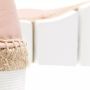 Love Moschino Espadrilles Scarpad Espam35 Vitello in poeder roze - Thumbnail 1