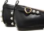 Love Moschino Loafers Pearls Ballerina in zwart - Thumbnail 1