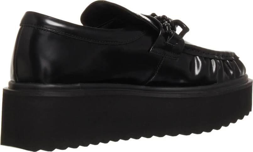 Love Moschino Loafers & ballerina schoenen Scarpa Donna in zwart