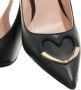 Love Moschino Pumps & high heels Heart Plaque Scarpa Donna in zwart - Thumbnail 1