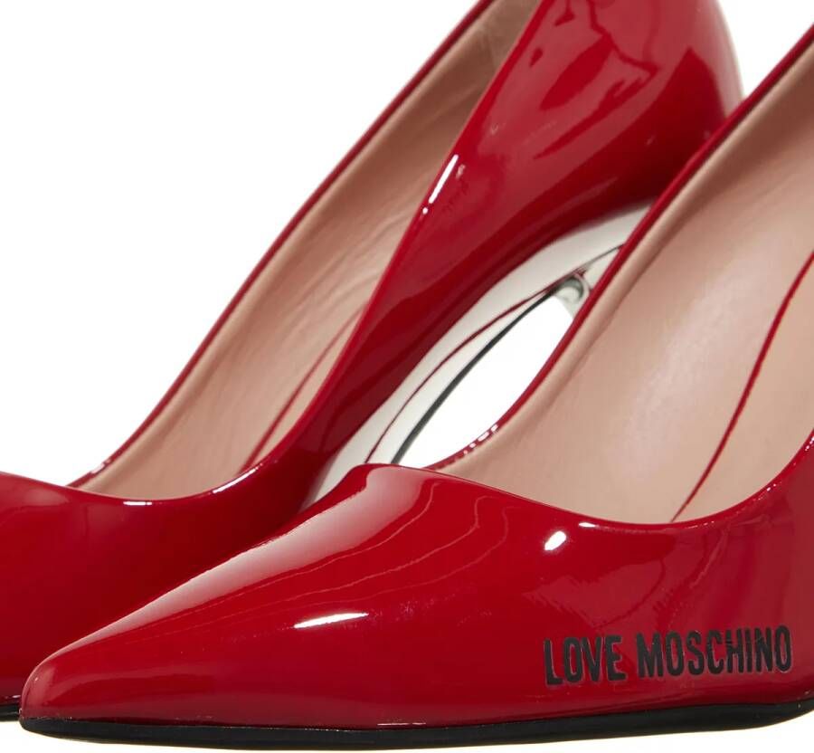 Love Moschino Pumps & high heels Rubber Logo Scarpa Donna in rood