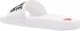 Love Moschino Rubberen Plateausandalen voor Vrouwen White Dames - Thumbnail 2