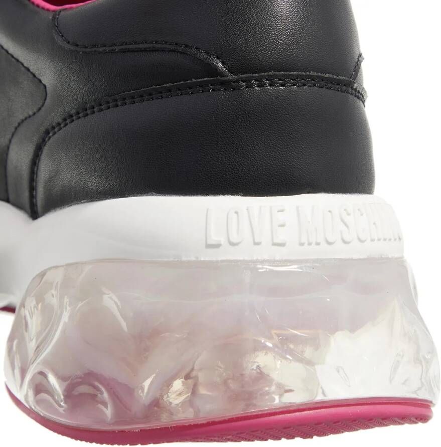 Love Moschino Sneakers Crystal Love Sneakers Donna in roze