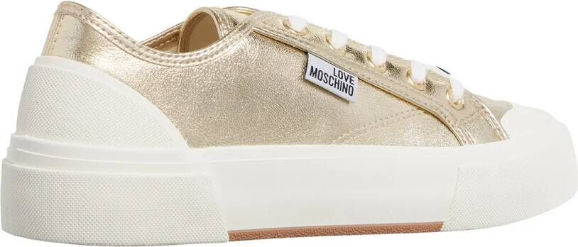 Love Moschino Sneakers New Pop Love Sneakers Donna in goud