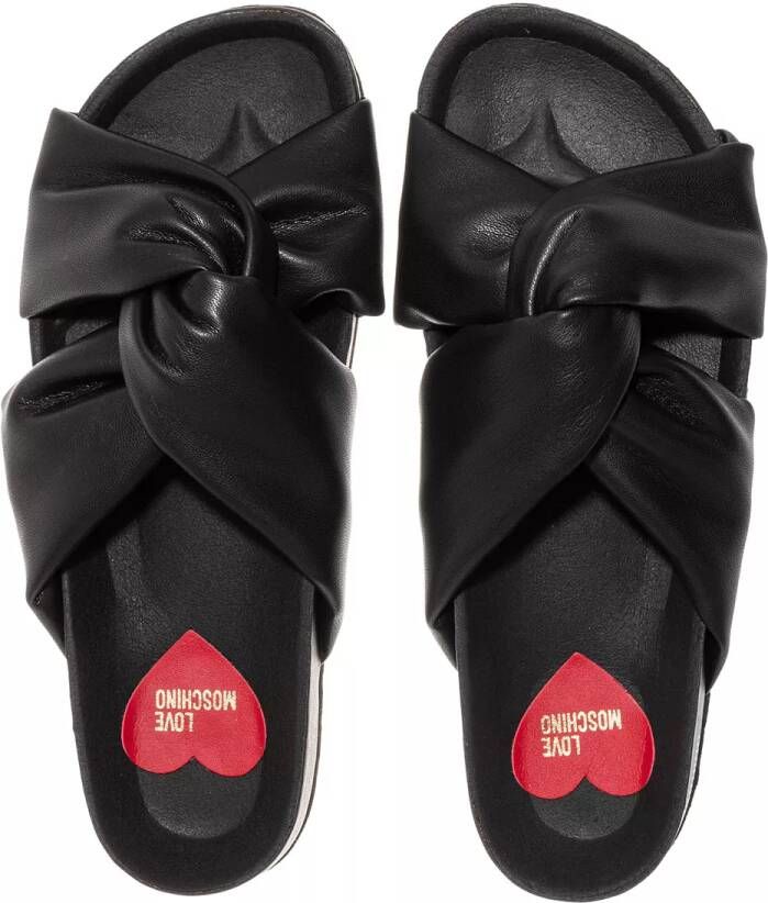 Love Moschino Lente Zomer Collectie Sliders Stijl Ja28233G0Eie0 Black - Foto 3