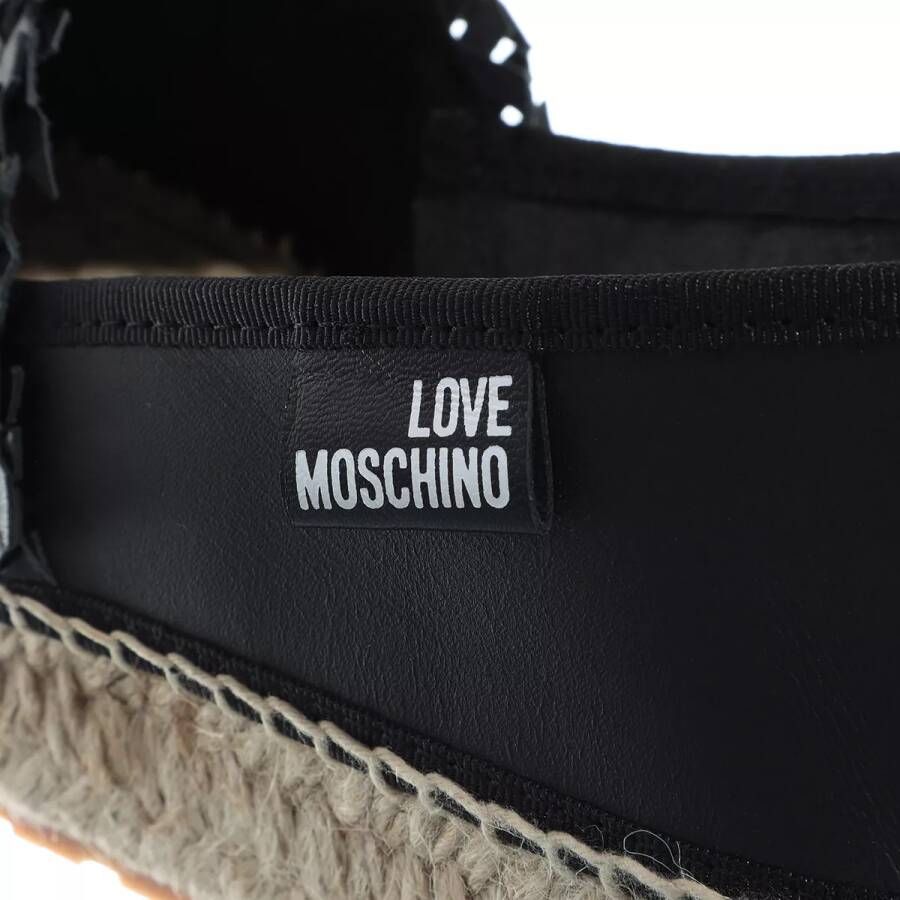 Love Moschino Sneakers Scarpad Espa35 Intreccio in zwart