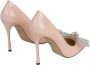 Mach&Mach Pumps & high heels Double Bow Heel Shoes in poeder roze - Thumbnail 1