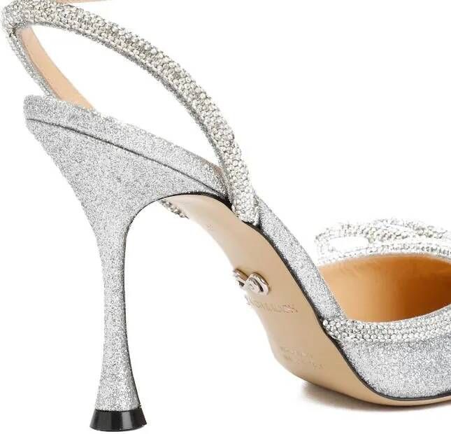 Mach&Mach Pumps & high heels Double Bow High Heels in zilver