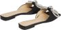 Mach&Mach Sandalen Bow Detail Sandals in zwart - Thumbnail 1